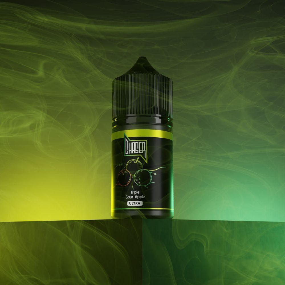 Набір Сhaser Black 30 мл 65 мг Triple Sour Apple 3310 фото