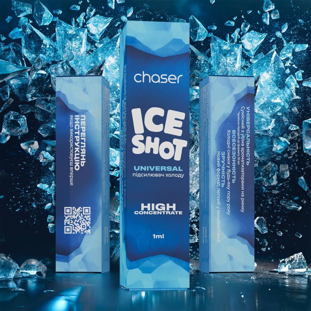 Підсилювач холоду Chaser Ice Shot 1 мл 3973 фото