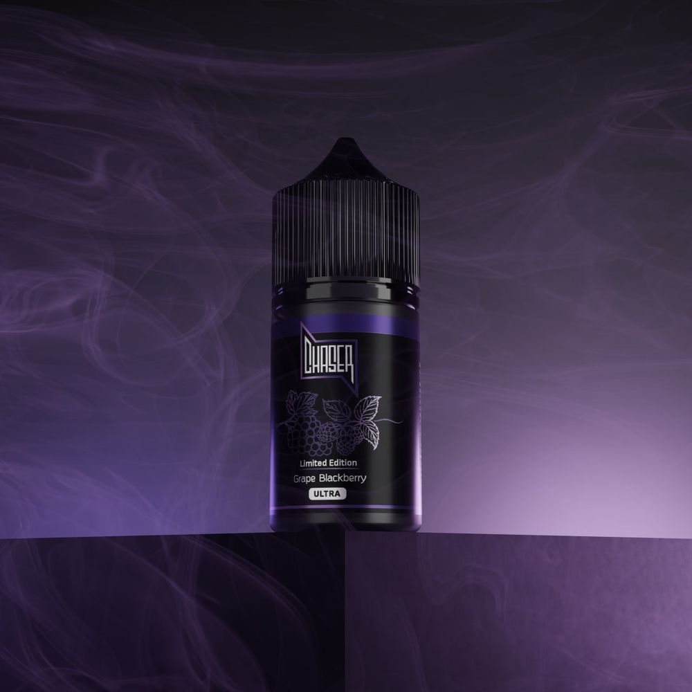 Набір Сhaser Black 30 мл 65 мг Grape blackberry 3318 фото