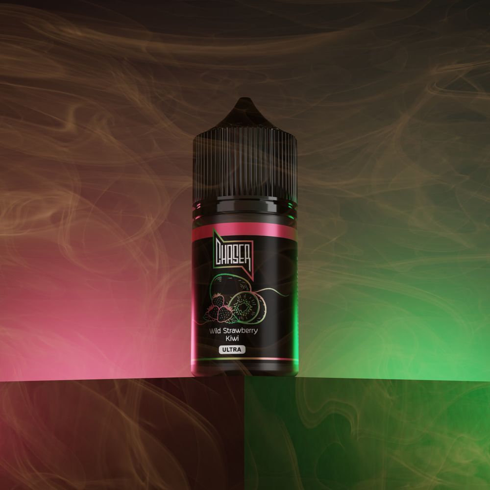 Набір Сhaser Black 30 мл 65 мг Kiwi Wild Strawberry 3304 фото